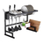 Seca Platos Acero Inoxidable Gadnic Escurridor Dos Niveles - comprar online