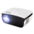 Proyector Gadnic Mini WiFi con lente iluminado y diseño compacto en colores blanco y negro