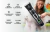Máquina De Cortar Pelo Para Perros Gadnic S500 Regulable Portátil Y Recargable en internet