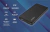 Power bank Gadnic negro con capacidad de 15000 mAh, puertos USB, micro USB y USB tipo C para carga rápida y simultánea
