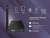 Power bank portátil Gadnic metálico color negro con capacidad de 15000 mAh y varios puertos de carga, mostrando sus características principales y dispositivos compatibles.
