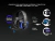 Auriculares Gamer Gadnic A2000 LED Compatible Pc Play Consolas en internet