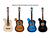 GUITAXXX - Guitarra Criolla Gadnic 39 COLOR - Big Outlet