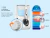 Irrigador bucal Gadnic AP100 blanco con tanque de agua y control de 10 niveles de velocidad indicado en la imagen