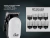 Imagen de Maquina de Cortar Pelo Gadnic S2000 Inalambrica Profesional 10 Peines Accesorios