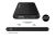 Cargador portátil Gadnic K2-PB negro con puertos USB, micro USB y USB tipo C, con indicadores LED de batería y carcasa metálica