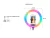 Aro de Luz Gadnic para Selfies Luz LED RGB en internet