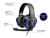 Auriculares Gamer Gadnic A2000 LED Compatible Pc Play Consolas - tienda online