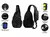 MOCH129X - Mochila Cruzada Un Hombro Gadnic MR129X Bandolera Frontal - tienda online