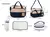 MOCH131X - Set 5 Piezas Bolsos Maternales Cambiador Gadnic MR131X Para Bebes Impermeable - Big Outlet