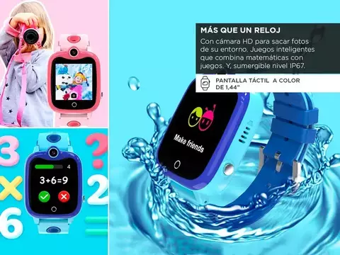 Reloj Inteligente para Ninos/Ninas