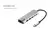 ADAP0011 - Adaptador USB C Hub Para Mac Apple 6 en 1