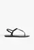SCHUTZ SANDÁLIA SALTO RASTEIRO VERNIZ PRETO CRISTAL - S011680089 na internet