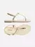 Imagem do AREZZO SALTO RASTEIRO ECO METAL FG PLATINO - A032740012