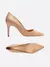 AREZZO SCARPIN SALTO MÉDIO NAPA CAPRA NUDE GABRIELLA HIGH STILLETO - A102530001 na internet