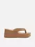 AREZZO TAMANCO PLATAFORMA MARROCOS MARROM - LINHA BRIZZA - comprar online