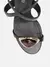 Imagem do AREZZO SALTO ALTO TOURINO LEATHER PRETO - A136650002