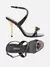 AREZZO SALTO ALTO TOURINO LEATHER PRETO - A136650002