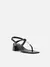 AREZZO SALTO MEDIO BLOCO TOURINO LEATHER PRETO - A138170002 na internet