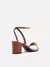 AREZZO SALTO BLOCO TOURINO LEATHER WARM CARAMELO - A138180005 - PASS