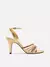 AREZZO SALTO MÉDIO ECO METAL OURO/MULTI - A138600002 - comprar online