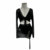 Conjunto preto see through na internet