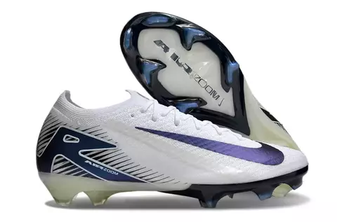 CHUTEIRA DE CAMPO NIKE MERCURIAL VAPOR 16 ELITE FG "BRANCO ROXO" (PRAZO DE ATÉ 20 DIAS PARA ENTREGA) - FRETE GRÁTIS BR - comprar online