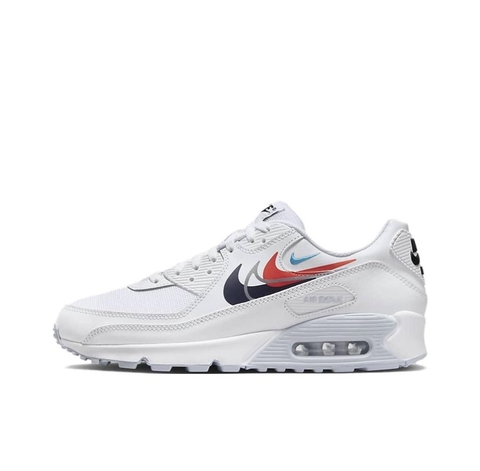 TÊNIS NIKE AIR MAX 90 - MULTI SWOOSH "BRANCO" (PRAZO DE ATÉ 20 DIAS PARA ENTREGA) - FRETE GRÁTIS BR - comprar online