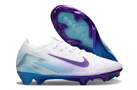 CHUTEIRA DE CAMPO NIKE MERCURIAL VAPOR 16 ELITE FG "BRANCO AZUL ROXO" (PRAZO DE ATÉ 20 DIAS PARA ENTREGA) - FRETE GRÁTIS BR - comprar online
