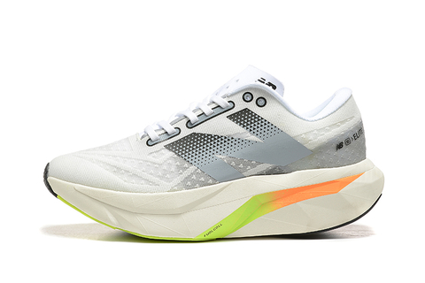 TÊNIS NEW BALANCE FUELCELL REBEL V4 "BRANCO CINZA NEON LARANJA" (PRAZO DE ATÉ 20 DIAS PARA ENTREGA) - FRETE GRÁTIS BR - comprar online