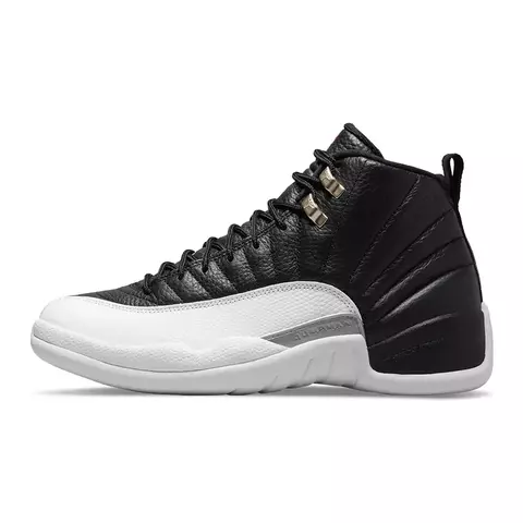TÊNIS NIKE AIR JORDAN 12 "PRETO BRANCO" (PRAZO DE ATÉ 20 DIAS PARA ENTREGA) - FRETE GRÁTIS BR - comprar online