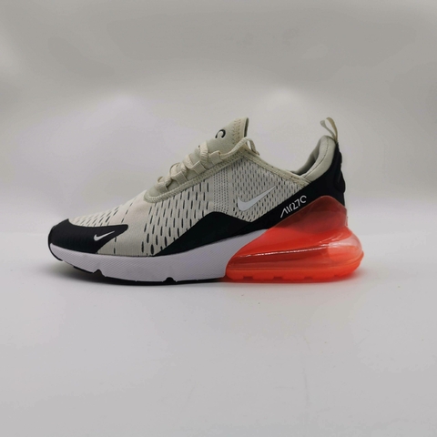 TÊNIS NIKE AIR MAX 270 "BEGE PRETO LARANJA" (PRAZO DE ATÉ 20 DIAS PARA ENTREGA) - FRETE GRÁTIS BR - comprar online