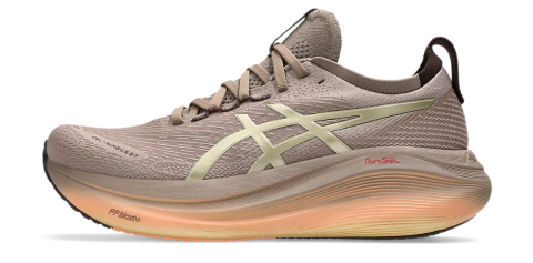 TÊNIS ASICS GEL NIMBUS 27 "MARRON" (PRAZO DE ATÉ 20 DIAS PARA ENTREGA) - FRETE GRÁTIS BR - comprar online