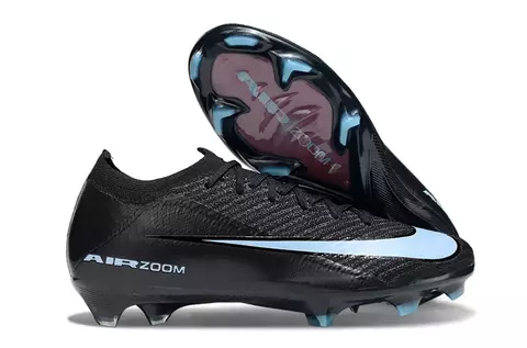 CHUTEIRA DE CAMPO NIKE MERCURIAL VAPOR 16 ELITE FG "PRETA AZUL BEBÊ" (PRAZO DE ATÉ 20 DIAS PARA ENTREGA) - FRETE GRÁTIS BR - comprar online
