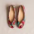Peep Toe Br Tapeçaria Ondas Wishin (Cores) - loja online