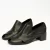 Salto Midi Nordic Nook Couro Wishin (Preto) na internet