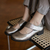 Mary Jane Winter Whisper Couro Wishin (Pewter) - comprar online