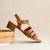 Midi Nido Couro Wishin (Caramelo) - comprar online
