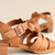 Midi Nido Couro Wishin (Caramelo) - comprar online