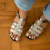 Midi Nido Couro Wishin (Pewter)