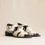 Sandália Nero Couro Wishin (Off White) - loja online