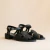 Sandália Nero Couro Wishin (Preto) - comprar online