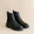 Bota Heli Couro Wishin (Preto) - Wishin