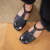 Sapato Ane Couro Wishin (Preto) - Wishin