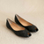 Peep Toe BR Trisset Wishin (Preto) - Wishin