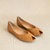 Peep Toe Br Trisset Wishin (Caramelo) - comprar online