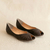Peep Toe BR Trisset Wishin (Café) - loja online
