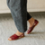 Flat Peeptoe Sophie Couro Wishin (Carmim) - Wishin