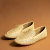 Mocassim Fiji Couro Wishin (Amarelo) - comprar online