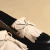 Mocassim Iara Couro Wishin (Preto/Off White) - comprar online